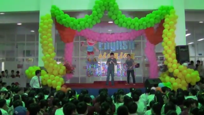 AHS Idol 2012-2013 - Cong Hoa Campus (What about now - Hoàng Tùng và Minh Ánh (12A7))